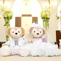 ダッフィー　シェリーメイ　ぬいぐるみ　特大サイズ　セット　結婚式仕様　超美品 ダッフィー シェリーメイ ぬいぐるみ 特大サイズ セット 結婚式